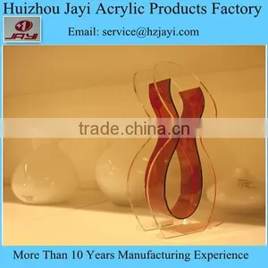 China Manufacturer Wholesale Acrylic Transparent Big Flower Vase thumbnail-6