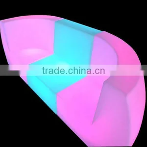Plastic Furniture Led Lighting Sofa/weeding Sofa/cafe Sofa thumbnail-1