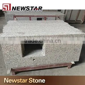 Newstar Commercial Bathroom Vanity Top Stone Round Table Top thumbnail-1