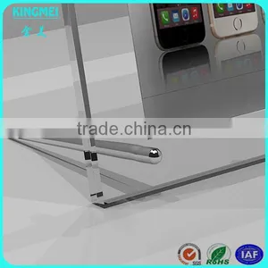 KM-CP62 OEM Custom Made 10x8cm 6x4cm Table Screws Transparent Square Acrylic Plastic Paper Photo Frame thumbnail-4