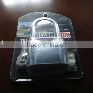 Wholesale Solid Square Stainless Steel Padlock With Chromed Finish and Hardened Steel Shackle thumbnail-5
