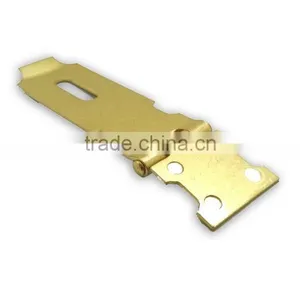Regular Hasps and Staple, Garage Door Steel Padlock Clasp Hasp and Staple 3-1/2" thumbnail-5