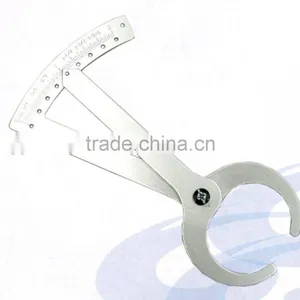 1/16 Inch - 2 Inch Aluminum Thickness Gauge Meter Outside Caliper With Scale for Measuring Tools thumbnail-1