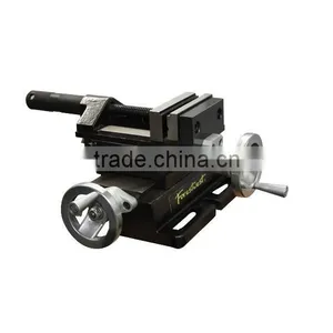 4" & 6" Precision Cross Sliding Vice With Fixed Base thumbnail-2