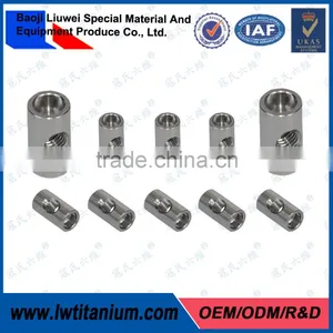 Polished Gr5 Dia8.4*15L Titanium Seatpost Barrel Nuts thumbnail-1