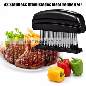 48 Stainless Steel Blades Meat Tenderizer Hammer thumbnail-1