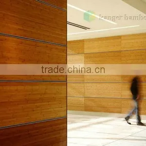 Kanger Vertical Carbonized Laminated Bamboo Veneer Sheets Cheap Board for Wallpaper thumbnail-1