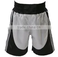 Black & White Color Boxing Shorts thumbnail-1