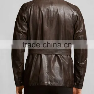 Leather Motorbike Jacket thumbnail-2