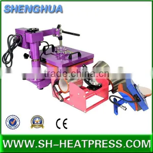 Multi-functional 8 in 1 Heat Press Machine for T-shirt Mug Cap and Plate. thumbnail-2