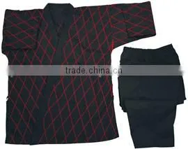 Black Red Hapkido Uniforms thumbnail-1