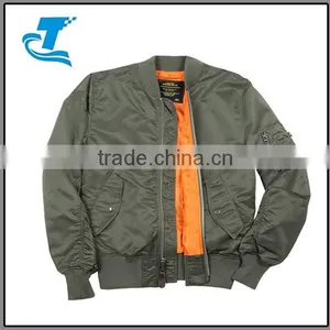 Waterproof OEM Men Flight Bomber Jacket thumbnail-1