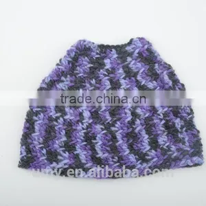 2017 New Stylish Messy Bun Beanie Ponytail Hat thumbnail-1