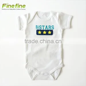 Hot Sale Baby Clothes 100% Cotton Kids Wear Unisex Custom Baby Romper thumbnail-4