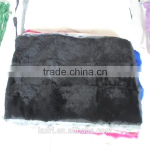 Rabbit Fur Plate, Dyed Chinchilla Color/Rabbit Fur Blank for Shoes,toy,collar and Trim thumbnail-6