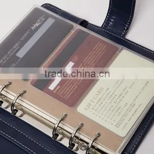 PVC Storage Bag A5 Size Bag for Planner Customizable Zipper Bag/insert Pocket/card Holder Transparent Elastic Bag thumbnail-5