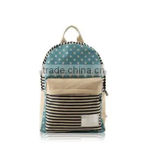 Fashion Canvas Backpack, School Bag, Girl's Bag, Shoulder Bag thumbnail-2