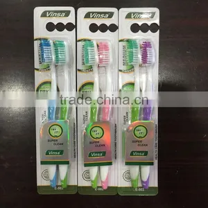 Anti-slip Medium Bristle Type Home Use Adult Toothbrush thumbnail-1