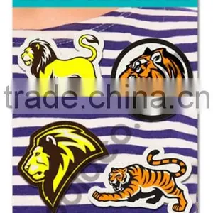 Neon Iron on Canvas Patch Kids Iron on Patches Heat Press Patches thumbnail-1