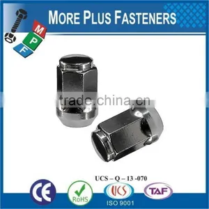 Made in Taiwan Black Bulge Blue Lug Chrome Bulge Acorn Nut thumbnail-6
