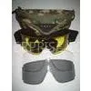 3 Lens 100% UV Protection Interchangeable Lenses Sunglasses, Military Goggles thumbnail-1