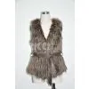 Faux Fur Vest, Fake Fur Vest, Artificial Fur Vest AR-1198 thumbnail-1