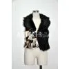 Faux Fur Vest, Fake Fur Vest, Artificial Fur Vest AR-5524 thumbnail-1