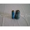 Blue 100% Polyester Dope Dyed Yarn , Ring Spun 16s - 50s thumbnail-1