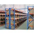 Adjustable Stores Pray Paint Carton Flow Racks With Steel / Wood Plate thumbnail-1