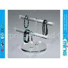 Necklace Double T-Bar Acrylic Display Holders for Retail Stores thumbnail-1