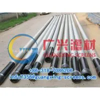 Manufacture Factory Water Well Sand Control Continuous Slot v Wire Wrapped Water Well Perforated Screen Pipe thumbnail-3