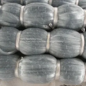 Grey Color Silk Nets, Nylon Mono Filament Fishing Nets, Strong Knot for Egypt Market. thumbnail-1