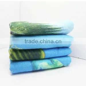 Microfiber Printed Bath Towel thumbnail-1