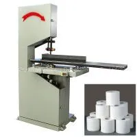 XY-AI-300 Semi Automatic Small Toilet Paper Roll Cutting Machine thumbnail-1