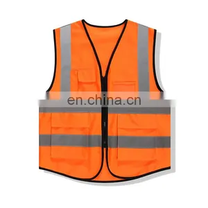 High Quality Custom Colorful Vest Breathable Singlet Workwear Sleeveless Uniform For Unisex thumbnail-3
