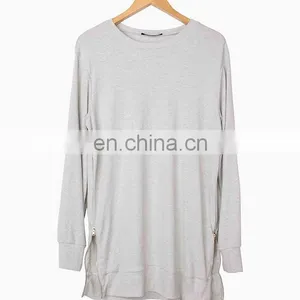 Manufacturer Men's Long Sleeve Zip Sweatshirts Pullover Jumper Tee Tops T-shirt thumbnail-5