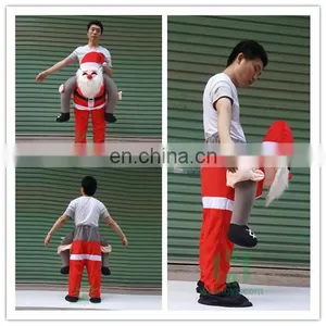 HI CE 2017 Christmas Santa Carrying Costume for Adults thumbnail-1