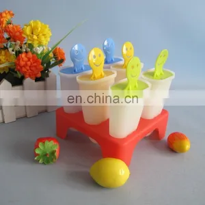 6pcs Smile Face Plastic Popsicle Sticks thumbnail-2