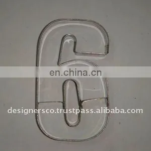 Stainless Steel Number Cookie Cutter thumbnail-1