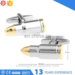 Customized Bullet Metal Cufflinks thumbnail-3