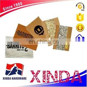 2017 New Design Fashion Hot Sales Attractive Leather Label thumbnail-1
