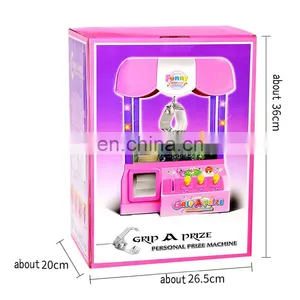 Crane Claw Machine Mini Toy Grab Doll Machine for Kids Machine With Light Hot Selling in China thumbnail-3
