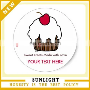 Cute as a Cupcake Gift Stickers Decorative Sticker Packaging Label thumbnail-1