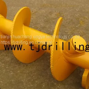CFA AUGER 450MM Dia With Auger Start  for Bauer BG24 DRILLING RIG FOR CONTINUOUS FLIGHT AUGER PILE thumbnail-4