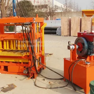 QT4-40 New Model! Hydraulic Gypsum Block Making Machine China thumbnail-3