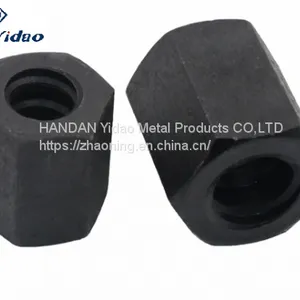 China Manufacturer Steel Flat Nut for PSB830 Steel Rebar thumbnail-5