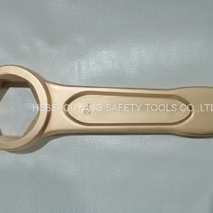 Non-sparking Tools Slogging Wrench Spanner Ring End ATEX Tools Be-Cu thumbnail-4