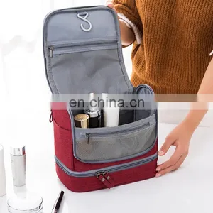 Multifunctional Polyester Waterproof Hanging Travel Toiletry Bag OEM ODM Welcomed thumbnail-3