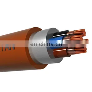 NYRY/YVZ2V 4x95mm2 0.6/1 kV PVC Insulated, Single Core Cables With Copper Conductor Wire Armoured Power Cable thumbnail-1