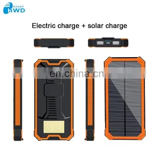 Solar Power Bank 12000mah Light Solar Power Charger LED Screen Display Recharge Battery Power Charger thumbnail-3